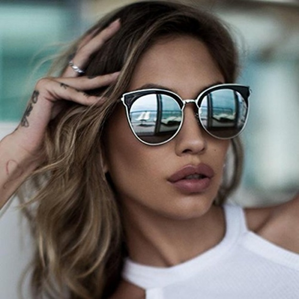 Quay Australia Mia Bella Round Sunglasses